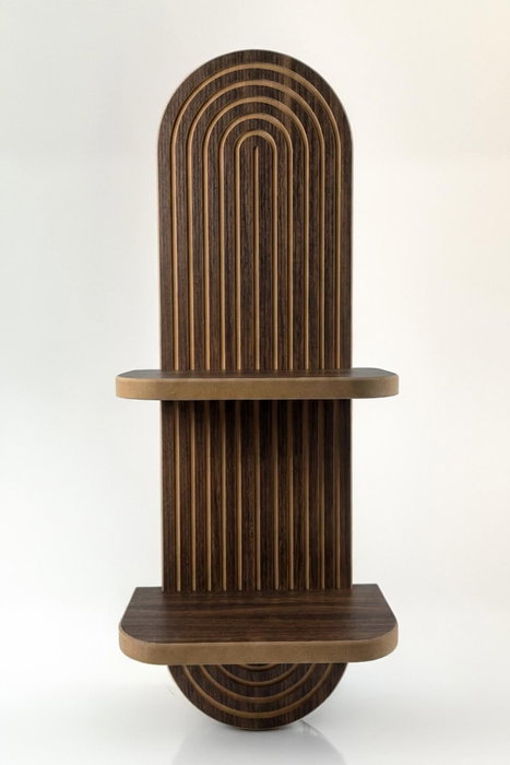 Hanah Home Estantería de Pared Wenge
